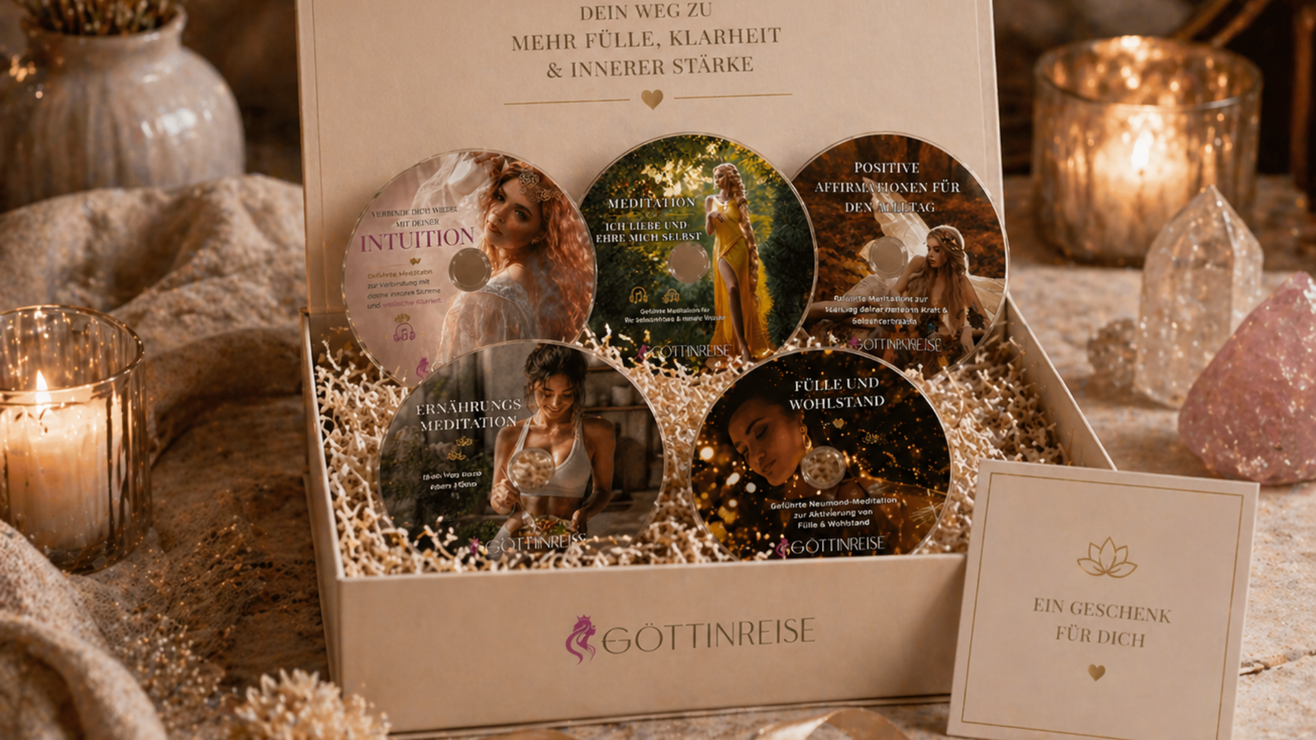 Das komplette Göttinreise Bundle – alle 5 Meditationen